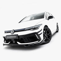 Maxton Design - Front Splitter V.1 Volkswagen Golf R Variant Mk8 Facelift