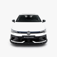 Maxton Design - Front Splitter V.1 Volkswagen Golf R Variant Mk8 Facelift