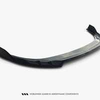 Maxton Design - Front Splitter V.1 Volkswagen Golf R Variant Mk8 Facelift