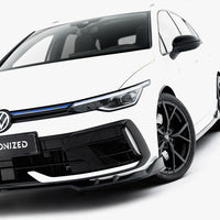 Maxton Design - Front Splitter V.1 Volkswagen Golf R Variant Mk8 Facelift