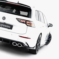 Maxton Design - Rear Side Splitters V.2 Volkswagen Golf R Variant Mk8 Facelift