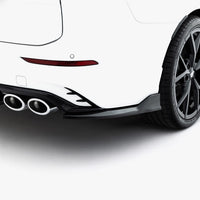 Maxton Design - Rear Side Splitters V.2 Volkswagen Golf R Variant Mk8 Facelift