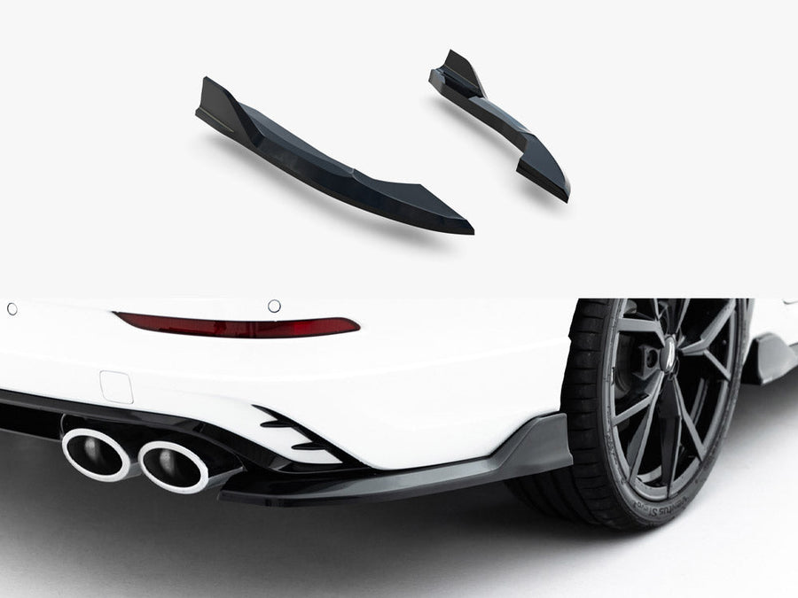 Maxton Design - Rear Side Splitters V.1 Volkswagen Golf R Variant Mk8 Facelift