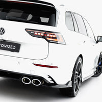 Maxton Design - Rear Side Splitters V.1 Volkswagen Golf R Variant Mk8 Facelift