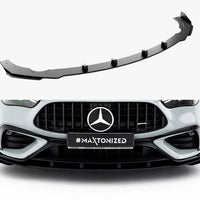 Maxton Design - Street PRO Front Splitter + Flaps Mercedes-AMG CLE 53 Aero C236