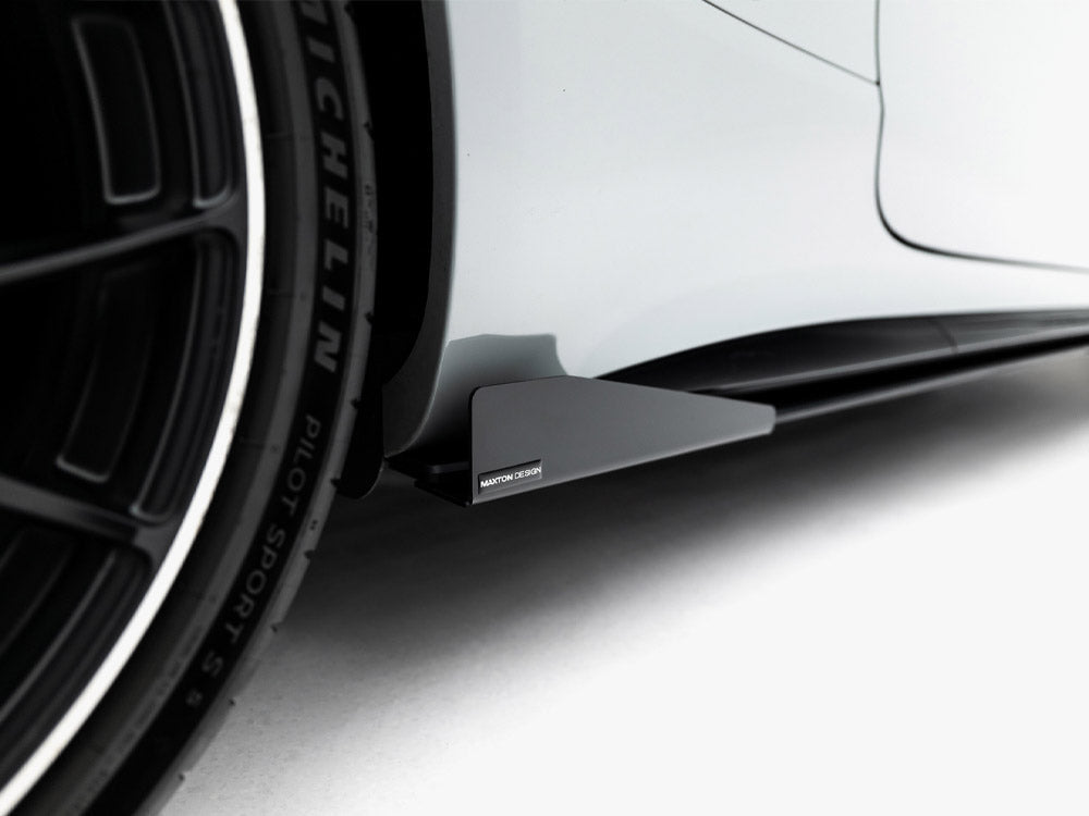 Maxton Design - Street PRO Side Skirt Diffusers + Flaps Mercedes-AMG CLE 53 Aero C236