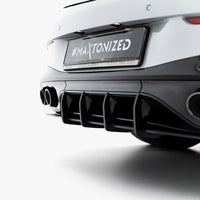 Maxton Design - Street PRO Rear Diffuser + Flaps Mercedes-AMG CLE 53 Aero C236