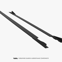 Maxton Design - Street PRO Side Skirt Diffusers + Flaps Mercedes-AMG CLE 53 Aero C236