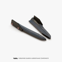 Maxton Design - Rear Side Splitters V.4 + Flaps Skoda Octavia RS Combi / Liftback Mk4 / Mk4 Facelift
