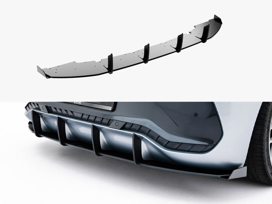 Maxton Design - Street PRO Rear Diffuser + Flaps Cupra Born Mk1