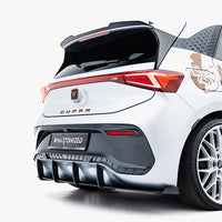 Maxton Design - Street PRO Rear Diffuser + Flaps Cupra Born Mk1
