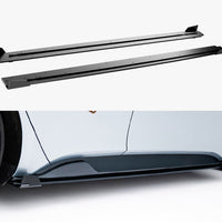 Maxton Design -  Street PRO Side Skirt Diffusers + Flaps Cupra Born Mk1