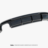 Maxton Design - Rear Valance Audi A5 Sportback 8T Facelift (Version with dual exhausts on one side)