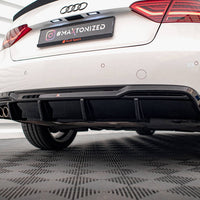 Maxton Design - Rear Valance Audi A5 Sportback 8T Facelift (Version with dual exhausts on one side)