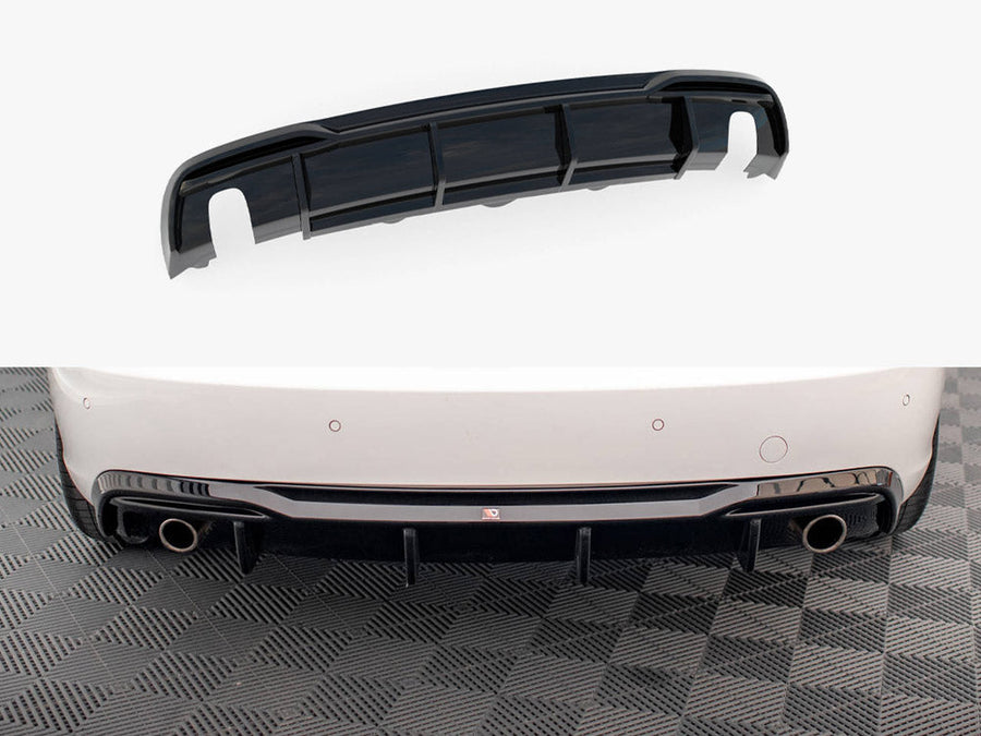 Maxton Design - Rear Valance Audi A5 Sportback 8T Facelift (Version with single exhausts on both sides)