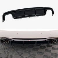 Maxton Design - Rear Valance Audi A5 Sportback 8T Facelift (Version with dual exhausts on both sides)
