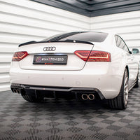 Maxton Design - Rear Valance Audi A5 Sportback 8T Facelift (Version with dual exhausts on both sides)