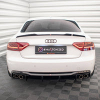 Maxton Design - Rear Valance Audi A5 Sportback 8T Facelift (Version with dual exhausts on both sides)
