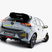 Maxton Design - Rear Splitter (Vertical Bars) Vauxhall / Opel Corsa F Facelift (Mk6 Facelift)