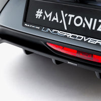 Maxton Design - Rear Splitter (Vertical Bars) Vauxhall / Opel Corsa F Facelift (Mk6 Facelift)