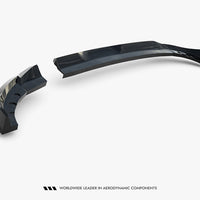 Maxton Design - Rear Splitter (Vertical Bars) Vauxhall / Opel Corsa F Facelift (Mk6 Facelift)