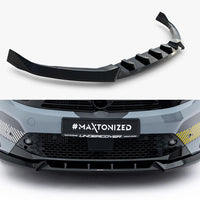 Maxton Design - Front Splitter Vauxhall / Opel Corsa F Facelift (Mk6 Facelift)