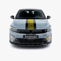 Maxton Design - Front Splitter Vauxhall / Opel Corsa F Facelift (Mk6 Facelift)
