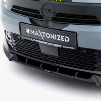 Maxton Design - Front Splitter Vauxhall / Opel Corsa F Facelift (Mk6 Facelift)