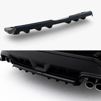 Maxton Design - Rear Splitter (Vertical Bars) Subaru WRX STI Mk2