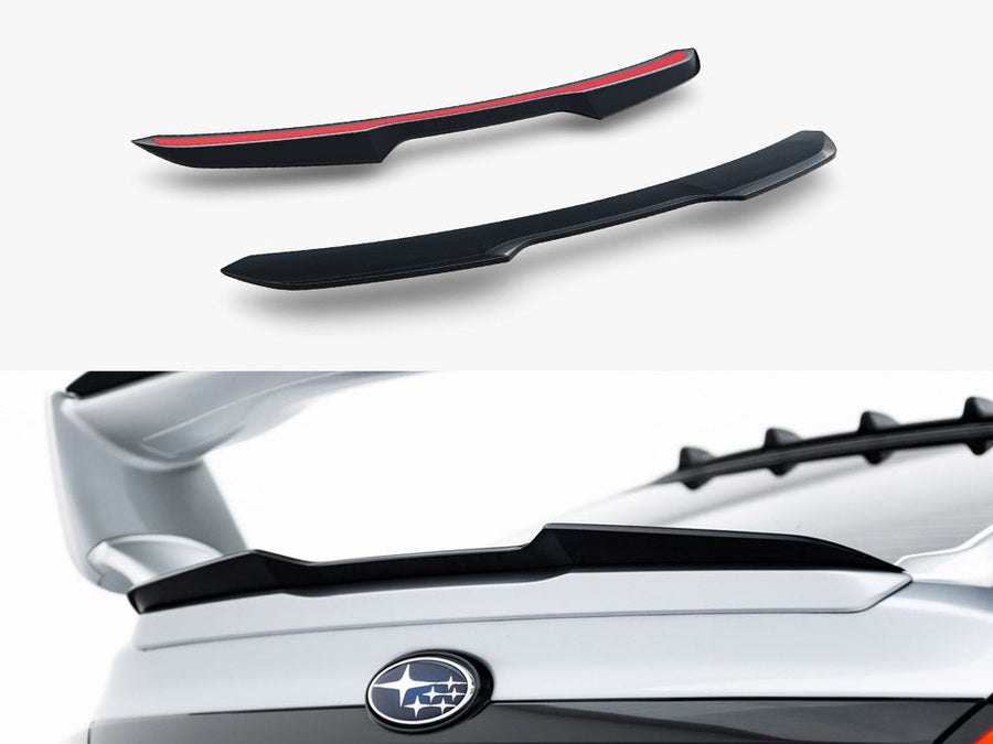 Maxton Design - Bottom Spoiler CAP Subaru WRX STI Mk2