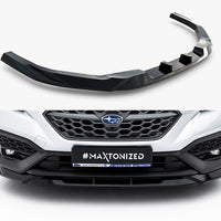 Maxton Design - Front Splitter V.2 Subaru WRX STI Mk2