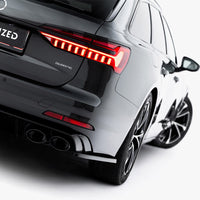 Maxton Design - Rear Side Splitters Audi A6 Sedan / Avant C8 / C8 Facelift
