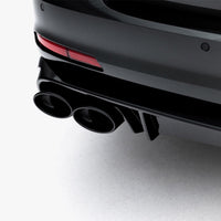 Maxton Design -  Rear Valance + Exhaust Ends Imitation Audi A6 Sedan / Avant C8 / C8 Facelift