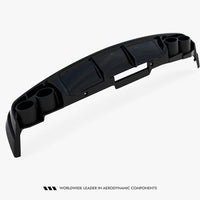 Maxton Design -  Rear Valance + Exhaust Ends Imitation Audi A6 Sedan / Avant C8 / C8 Facelift
