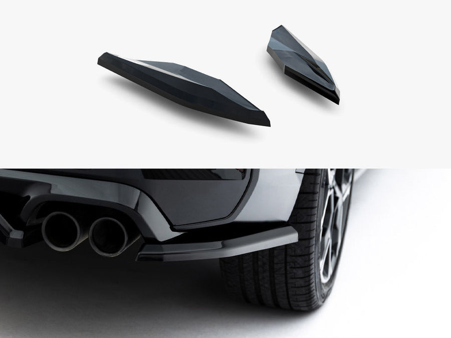 Maxton Design - Rear Side Splitters BMW X1 M35i U11
