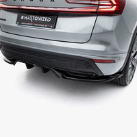 Maxton Design - Rear Splitter (Vertical Bars) Skoda Kodiaq Sportline Mk2