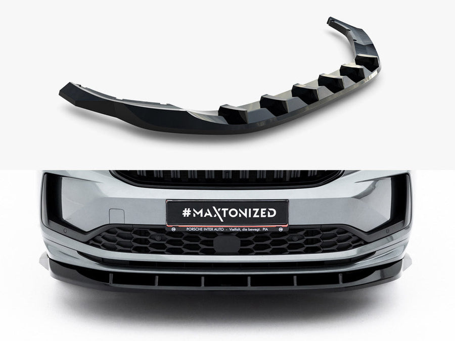 Maxton Design - Front Splitter V.2 Skoda Kodiaq Sportline Mk2