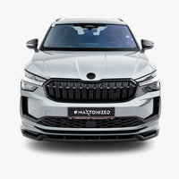 Maxton Design - Front Splitter V.1 Skoda Kodiaq Sportline Mk2