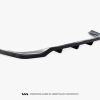 Maxton Design - Rear Splitter (Vertical Bars) Mercedes-Benz GLC Coupe AMG-Line C254