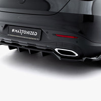 Maxton Design - Rear Splitter (Vertical Bars) Mercedes-Benz GLC Coupe C254