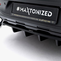 Maxton Design - Rear Splitter (Vertical Bars) Mercedes-Benz GLC Coupe C254