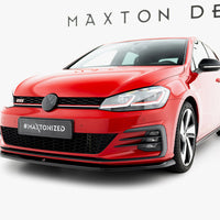 Maxton Design - Front Splitter V.3 Volkswagen Golf GTI / GTD Mk7 Facelift