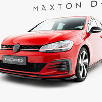 Maxton Design - Front Splitter V.4 Volkswagen Golf GTI / GTD Mk7 Facelift