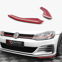 Maxton Design - Front Side Splitters Volkswagen Golf GTI / GTD Mk7 Facelift