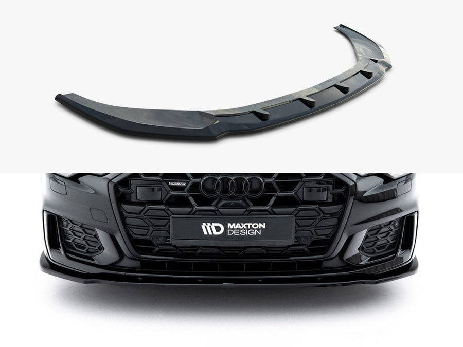 Maxton Design - Front Splitter V.1 Audi A6 S-Line / S6 C8 / C8 Facelift