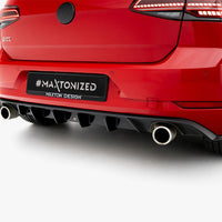 Maxton Design - Rear Diffuser VW GOLF GTI 7.5 ( 2017-2019)