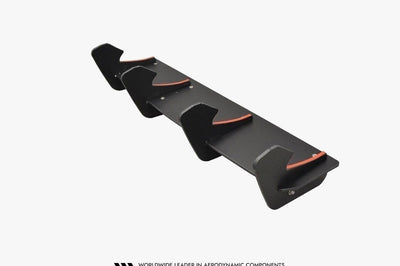**CLEARANCE** Maxton Design - Rear Diffuser Volkswagen Golf R Mk7 Facelift (NO RETURN)