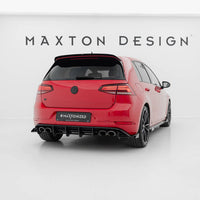 Maxton Design - STREET PRO REAR DIFFUSER VW GOLF 7 R FACELIFT