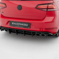 Maxton Design - STREET PRO REAR DIFFUSER VW GOLF 7 R FACELIFT