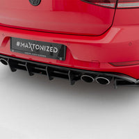Maxton Design - STREET PRO REAR DIFFUSER VW GOLF 7 R FACELIFT